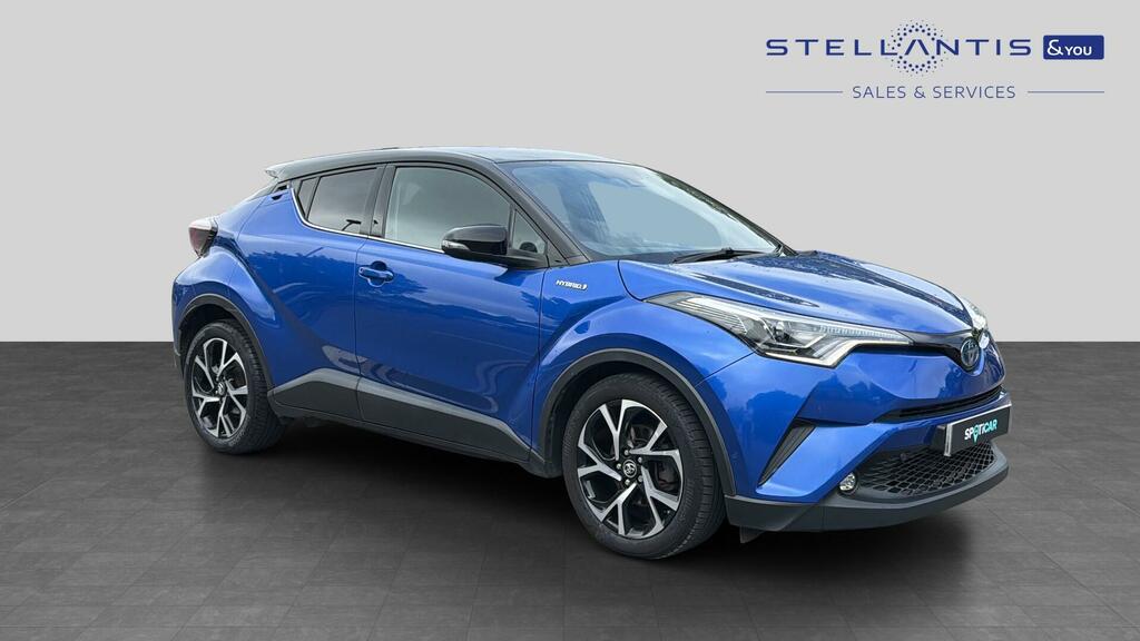 Toyota C-Hr 1.8 Vvt-h Dynamic Cvt Euro 6 Ss Blue