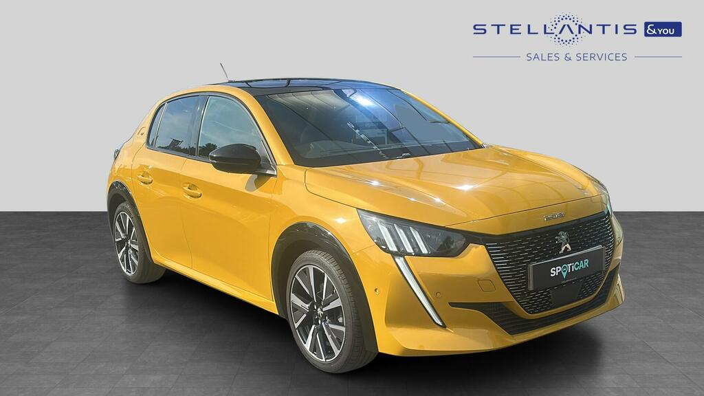 Peugeot 208 1.2 Puretech Gt Eat Euro 6 Ss Yellow
