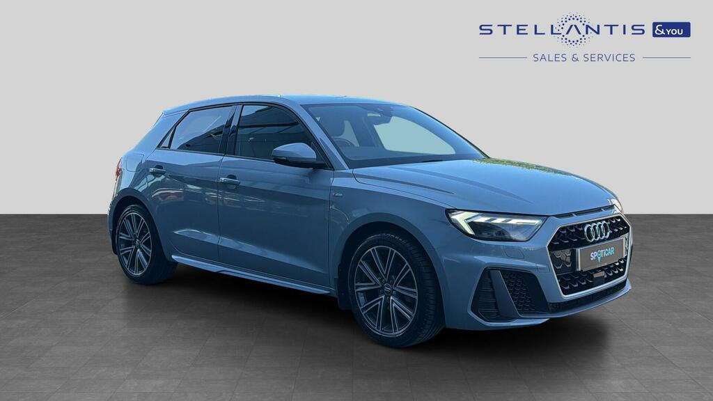 Audi A1 1.0 Tfsi 30 S Line Sportback S Tronic Euro 6 Ss Grey