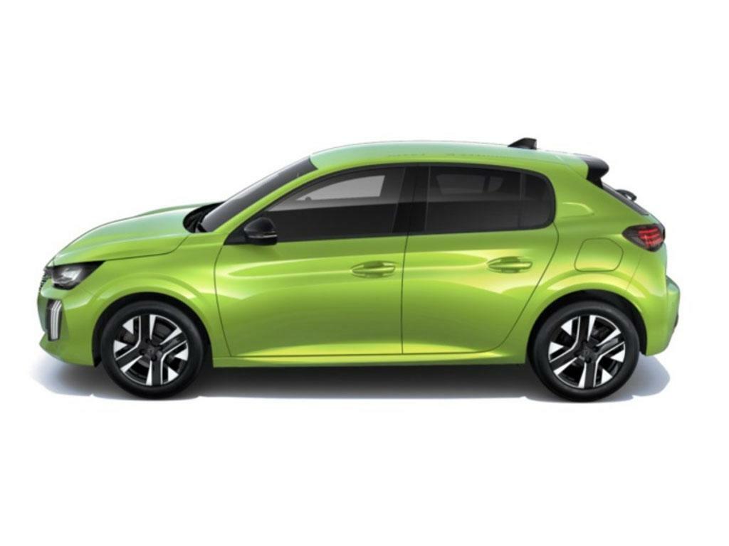 Peugeot e-208 50Kwh Allure 7.4Kw Charger Yellow #5