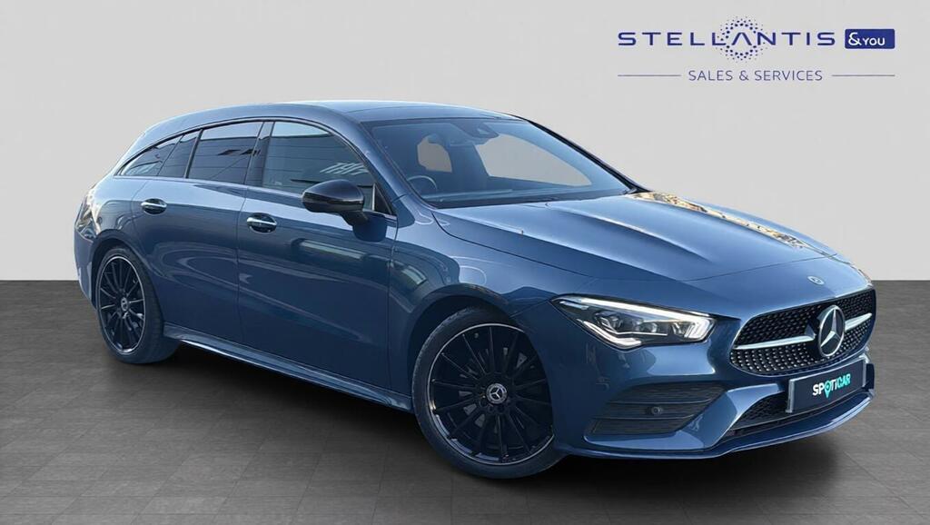 Mercedes-Benz CLA Class 2.0 Cla220d Amg Line Night Edition Premium Plus Blue