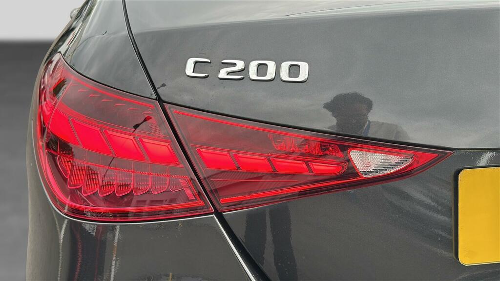 Mercedes-Benz C Class 2022 1.5 C200h Mhev Amg Line Premium Estate Black #4