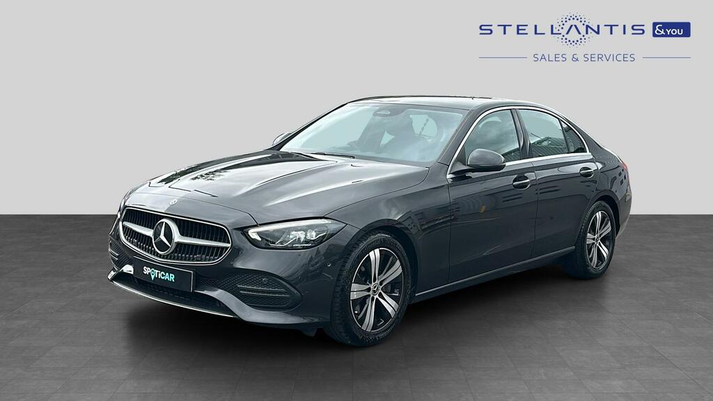 Mercedes-Benz C Class 2022 1.5 C200h Mhev Amg Line Premium Estate Black #6