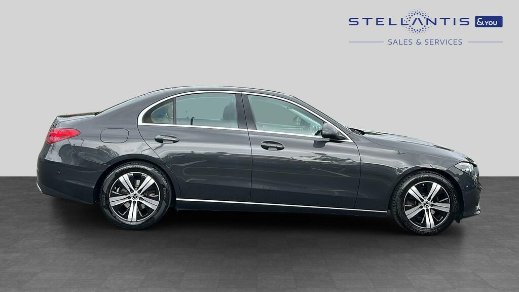 Mercedes-Benz C Class 2022 1.5 C200h Mhev Amg Line Premium Estate Black #2