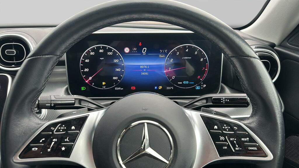 Mercedes-Benz C Class 2022 1.5 C200h Mhev Amg Line Premium Estate Black #17