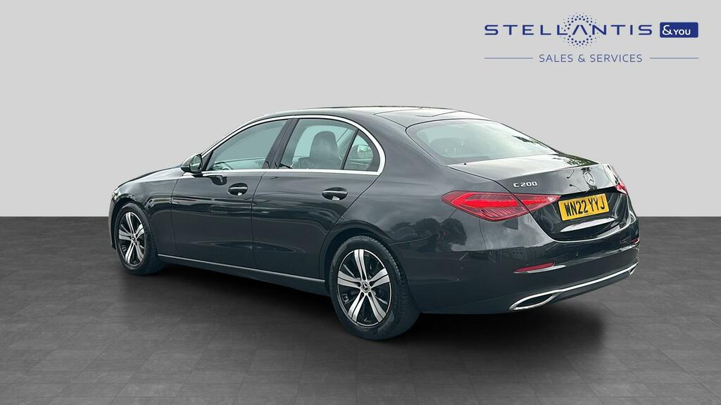 Mercedes-Benz C Class 2022 1.5 C200h Mhev Amg Line Premium Estate Black #5