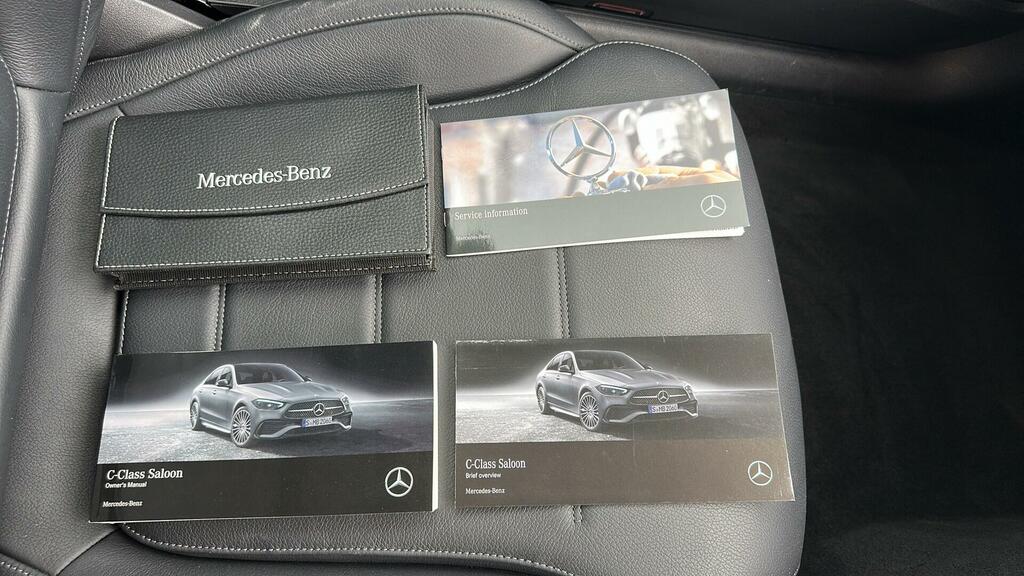Mercedes-Benz C Class 2022 1.5 C200h Mhev Amg Line Premium Estate Black #34