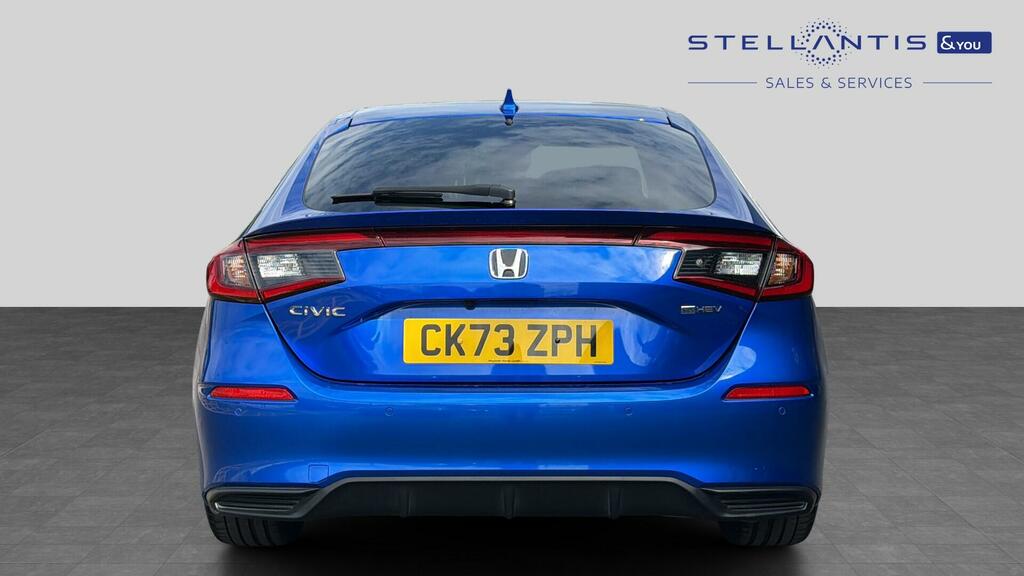 Honda Civic 2.0 H I-mmd Advance Ecvt Euro 6 Ss Blue #4
