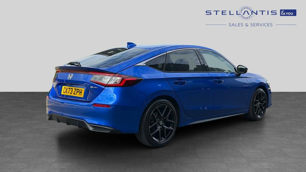 Honda Civic 2.0 H I-mmd Advance Ecvt Euro 6 Ss Blue #3