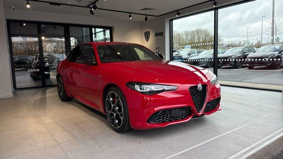 Alfa Romeo Giulia Veloce Red