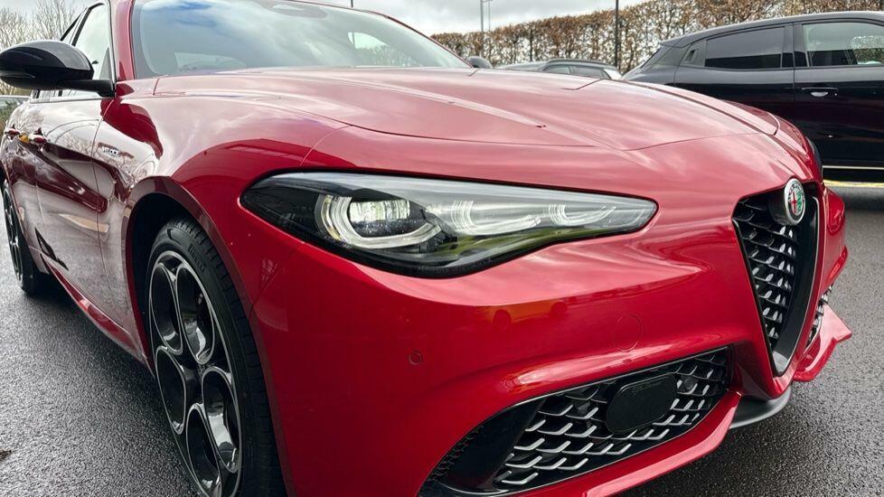 Alfa Romeo Giulia Red #10