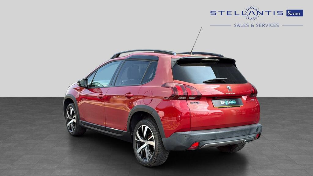 Peugeot 2008 1.2 Puretech Gt Line Euro 6 Ss Red #6