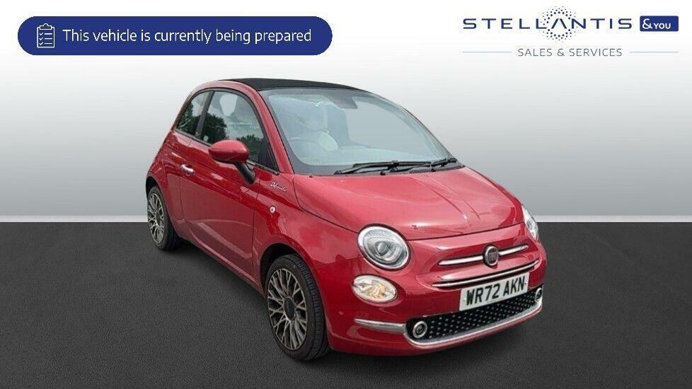 Fiat 500C 1.0 Mhev Euro 6 Ss Red