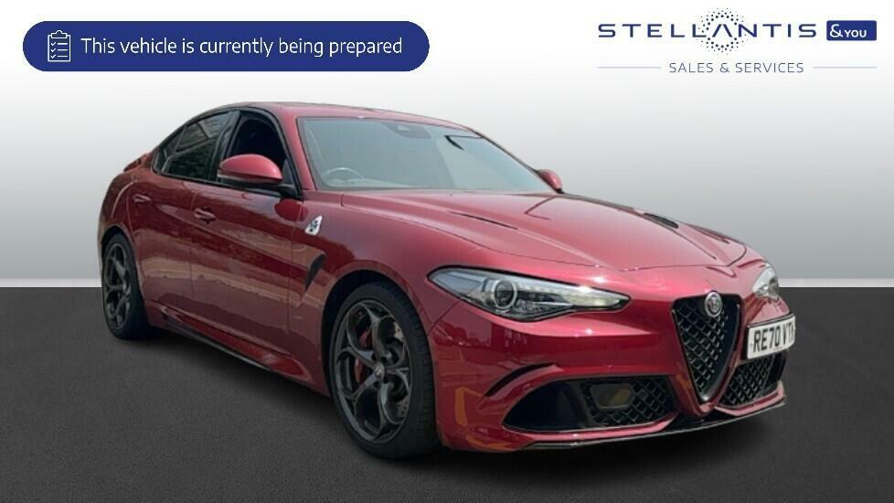 Alfa Romeo Giulia Quadrifoglio Red