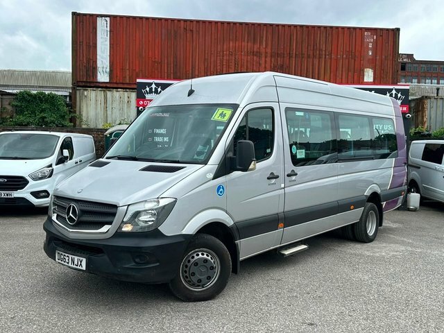 Mercedes-Benz Sprinter 2013 2.1 514 Cdi Tl17 Tourer G-tronic Rwd Xlwb Hig Silver