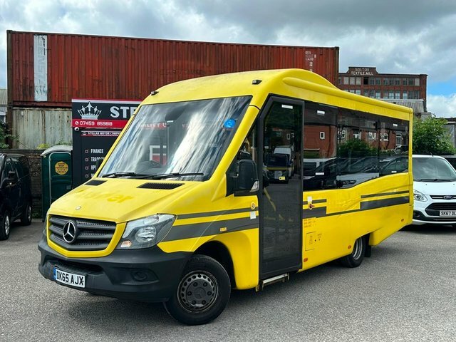 Mercedes-Benz Sprinter 2015 513 Cdi 17 Seats Minibus Ulez Yellow #2