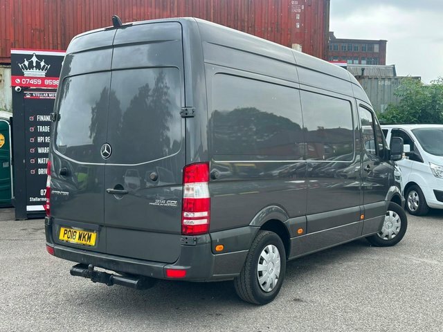 Mercedes-Benz Sprinter 2018 2.1 314 Cdi Rwd L2 PO18WKM Grey #3