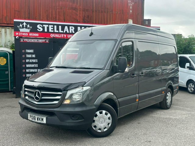 Mercedes-Benz Sprinter 2018 2.1 314 Cdi Rwd L2 Grey