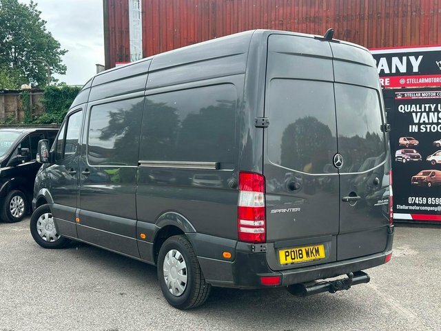 Mercedes-Benz Sprinter 2018 2.1 314 Cdi Rwd L2 PO18WKM Grey #4