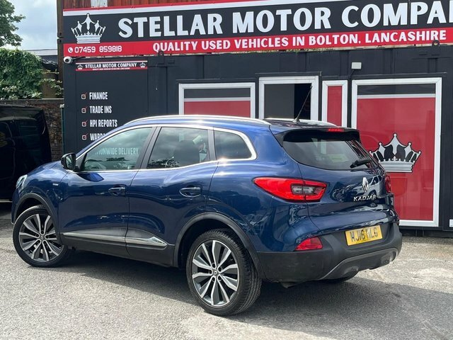 Renault Kadjar 2016 1.6 Dci Signature Nav Euro 6 Ss MJ16HLG Blue #3