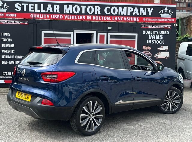 Renault Kadjar 2016 1.6 Dci Signature Nav Euro 6 Ss MJ16HLG Blue #4