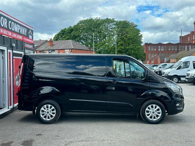 Ford Transit Custom 2020 2.0 280 Ecoblue Limited L1 H1 Euro 6 Ss YM70KLS Black #5