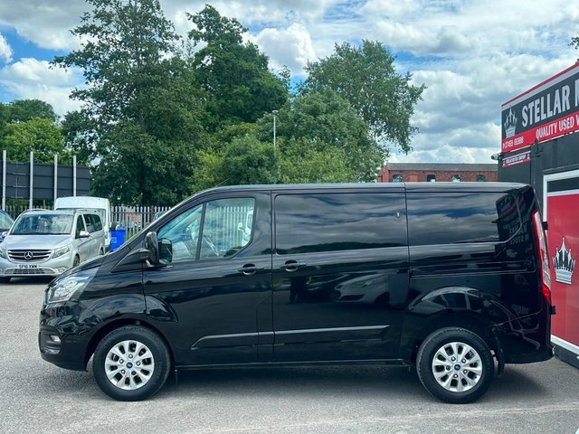 Ford Transit Custom 2020 2.0 280 Ecoblue Limited L1 H1 Euro 6 Ss YM70KLS Black #4