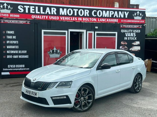 Skoda Octavia 2018 2.0 Tsi Vrs Euro 6 Ss White