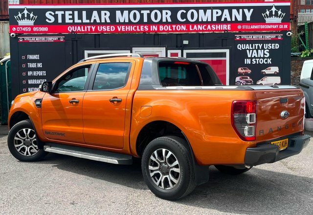Ford Ranger 2018 3.2 Tdci Wildtrak 4Wd Euro 6 Ss DX68KUH Orange #3