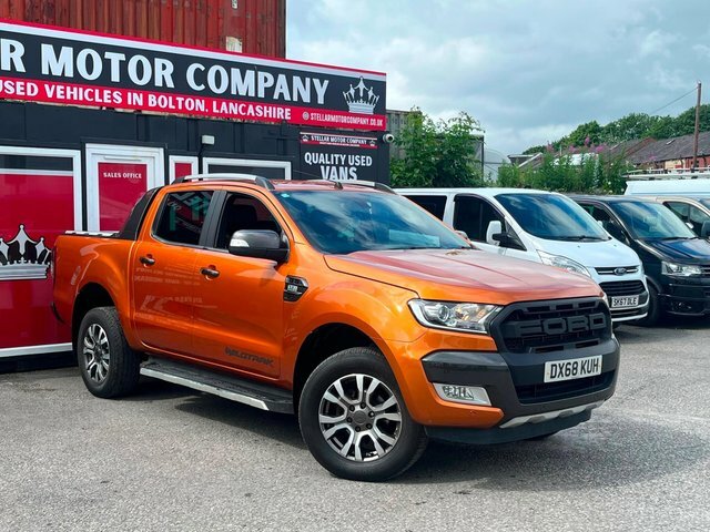 Ford Ranger 2018 3.2 Tdci Wildtrak 4Wd Euro 6 Ss DX68KUH Orange #2