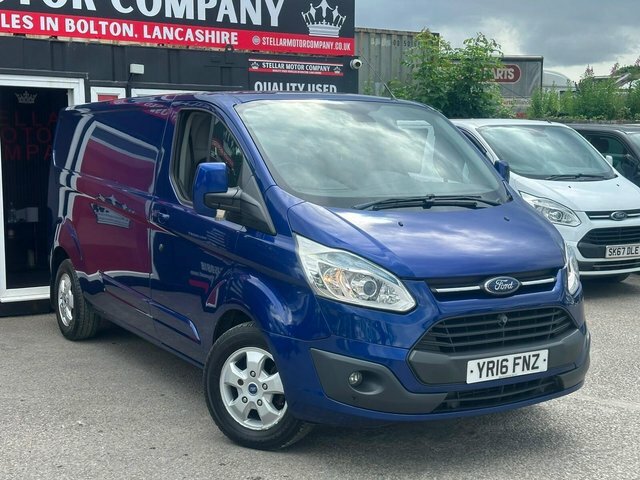 Ford Transit Custom 2016 2.2 Tdci 290 Limited L2 H1 YR16FNZ Blue #2