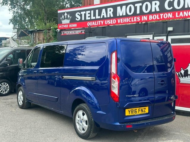 Ford Transit Custom 2016 2.2 Tdci 290 Limited L2 H1 YR16FNZ Blue #4