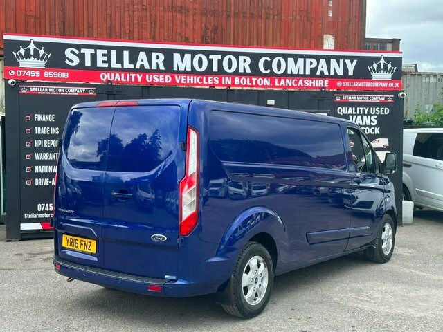Ford Transit Custom 2016 2.2 Tdci 290 Limited L2 H1 YR16FNZ Blue #3