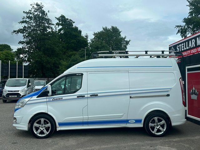 Ford Transit Custom 2.2 Tdci 125Ps 270 Low Roof Limited Van -1 Owner-n Blue #8