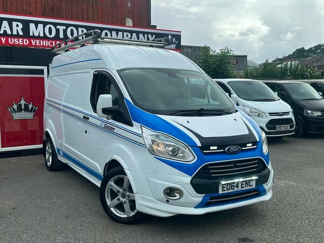 Ford Transit Custom 2.2 Tdci 125Ps 270 Low Roof Limited Van -1 Owner-n Blue #2