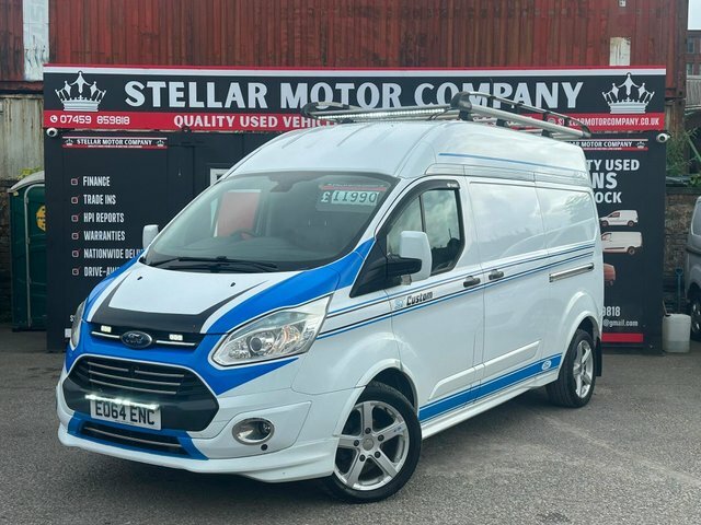Ford Transit Custom 2.2 Tdci 125Ps 270 Low Roof Limited Van -1 Owner-n Blue #1