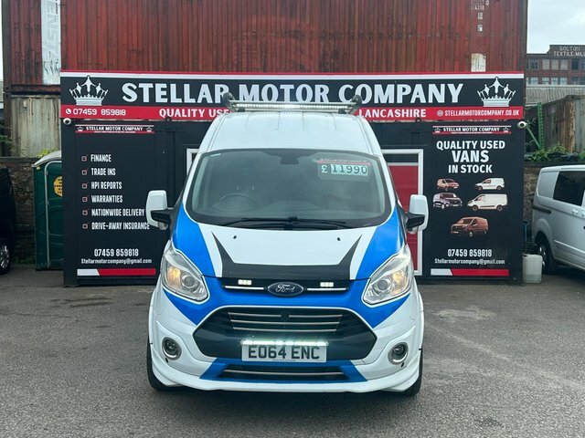 Ford Transit Custom 2.2 Tdci 125Ps 270 Low Roof Limited Van -1 Owner-n Blue #3