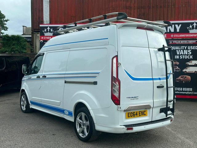 Ford Transit Custom 2.2 Tdci 125Ps 270 Low Roof Limited Van -1 Owner-n Blue #4