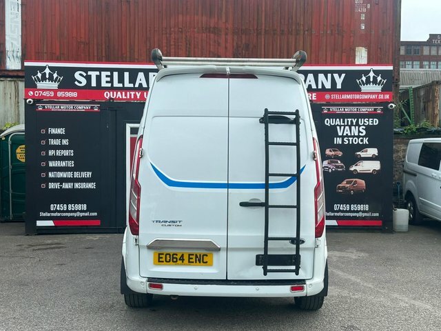 Ford Transit Custom 2.2 Tdci 125Ps 270 Low Roof Limited Van -1 Owner-n Blue #6