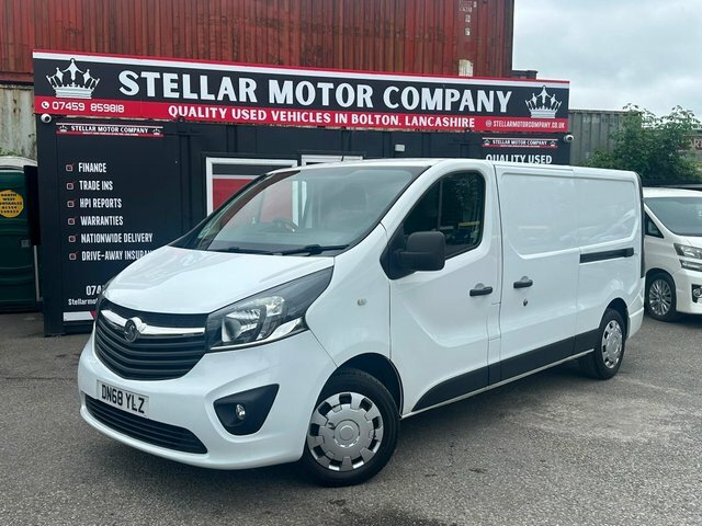 Vauxhall Vivaro 2018 1.6 Cdti 2900 Sportive L2 H1 Euro 6 White