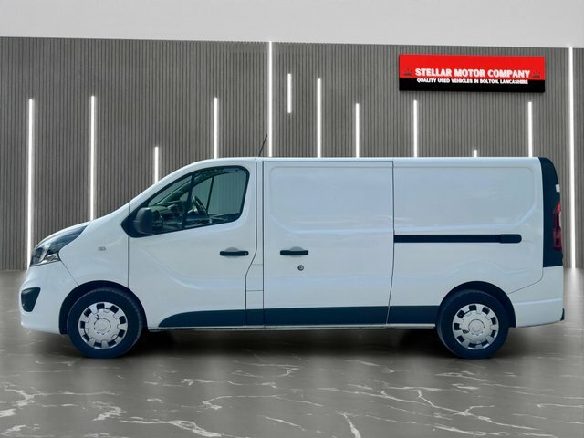 Vauxhall Vivaro 2018 1.6 Cdti 2900 Sportive L2 H1 Euro 6 White #6