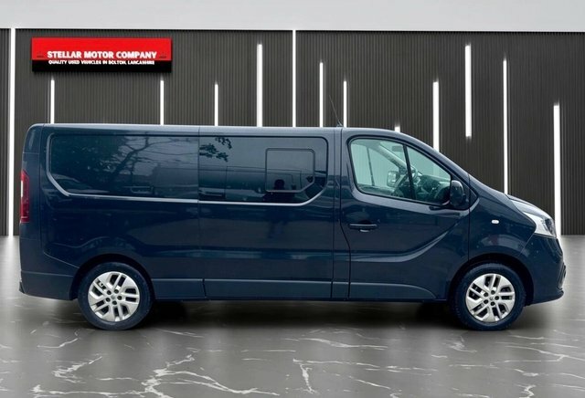 Renault Trafic 2018 1.6 Dci Energy 29 Sport Nav Lwb Standard Roof Black #5