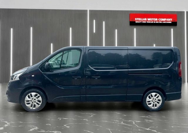Renault Trafic 2018 1.6 Dci Energy 29 Sport Nav Lwb Standard Roof Black