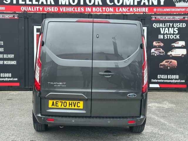 Ford Transit Custom 2020 2.0 300 Ecoblue Limited L1 H1 Euro 6 Ss AE70HVC Grey #6