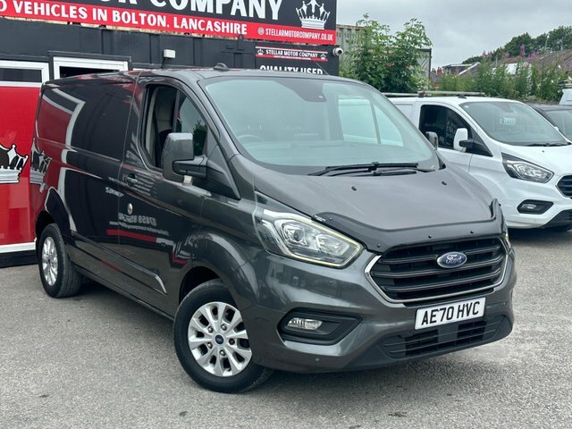 Ford Transit Custom 2020 2.0 300 Ecoblue Limited L1 H1 Euro 6 Ss AE70HVC Grey #2