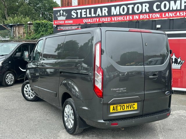 Ford Transit Custom 2020 2.0 300 Ecoblue Limited L1 H1 Euro 6 Ss AE70HVC Grey #5