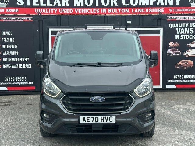 Ford Transit Custom 2020 2.0 300 Ecoblue Limited L1 H1 Euro 6 Ss AE70HVC Grey #3