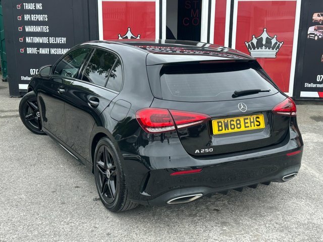 Mercedes-Benz A Class 2019 2.0 A250 Amg Line 7G-dct Euro 6 Ss Black #4