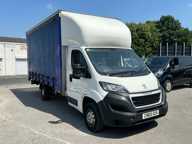 Peugeot Boxer 2020 2.2 Bluehdi 335 Built For Business Curtainsid White #2