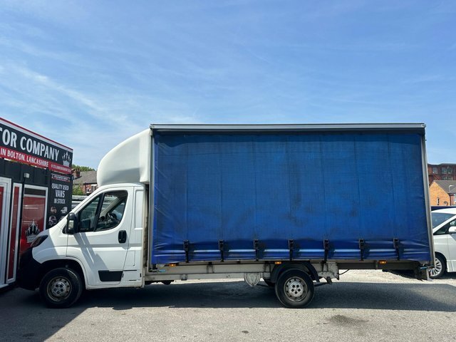 Peugeot Boxer 2020 2.2 Bluehdi 335 Built For Business Curtainsid White #4